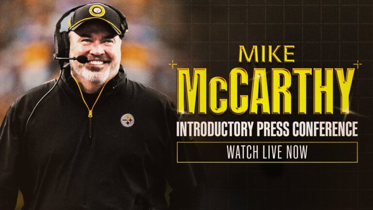 Mike McCarthy Introductory Press Conference (Jan. 27) Pittsburgh Steelers
