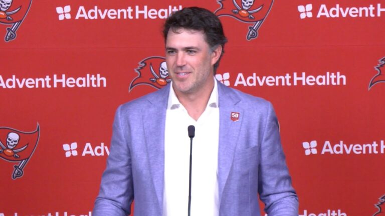 Zac Robinson on Reuniting with Baker Mayfield Press Conference Tampa Bay Buccaneers
