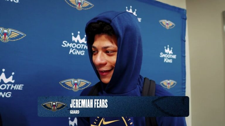 Jeremiah Fears on Rising Stars selection New Orleans Pelicans