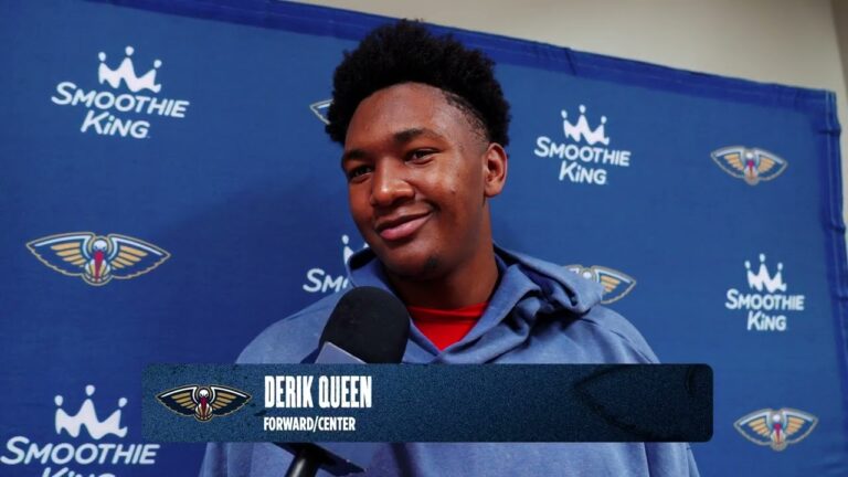 Derik Queen on Rising Stars selection New Orleans Pelicans
