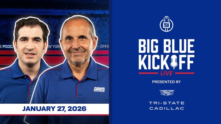 January 27, 2026 Big Blue Kickoff Live New York Giants