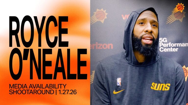 Royce O’Neale Shootaround Media Availability Phoenix Suns 2-27-26