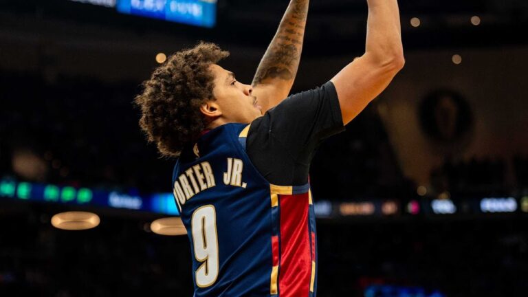 Cavs vs Nuggets Craig Porter Jr. with Serena Winters 1.2.2026