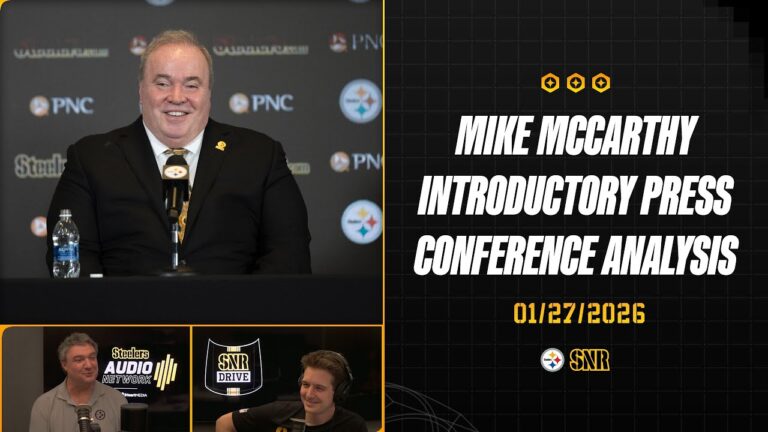 Mike McCarthy Introductory Press Conference Analysis SNR Drive (Jan.27) Pittsburgh Steelers