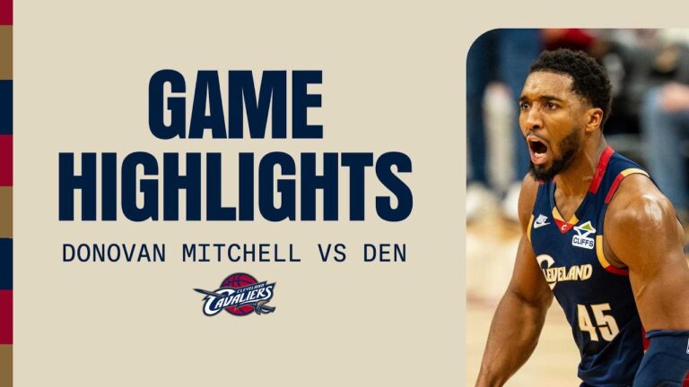 Cavs vs Nuggets Donovan Mitchell Highlights 1.2.2026