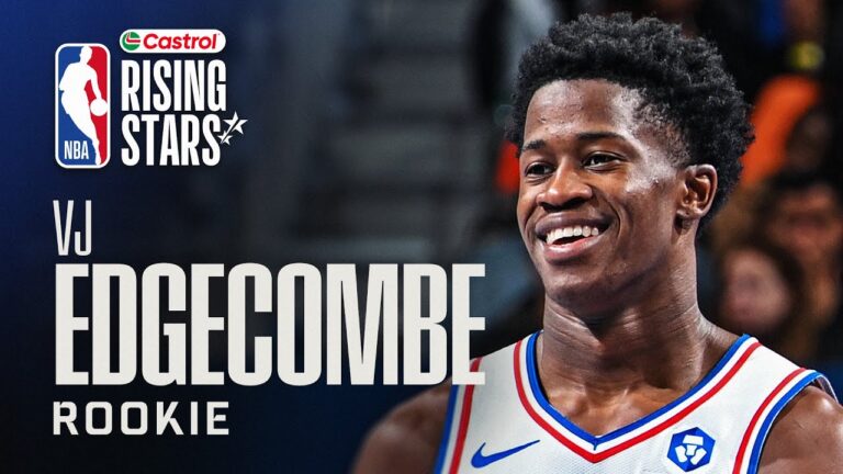 VJ Edgecombe’s Top Plays of the Season Castrol Rising Stars