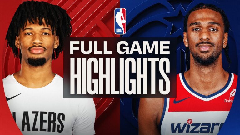 TRAIL BLAZERS at WIZARDS FULL GAME HIGHLIGHTS January 27, 2026