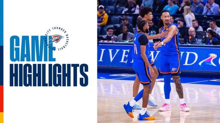 OKC Thunder vs New Orleans Pelicans Game Highlights January 27th, 2026