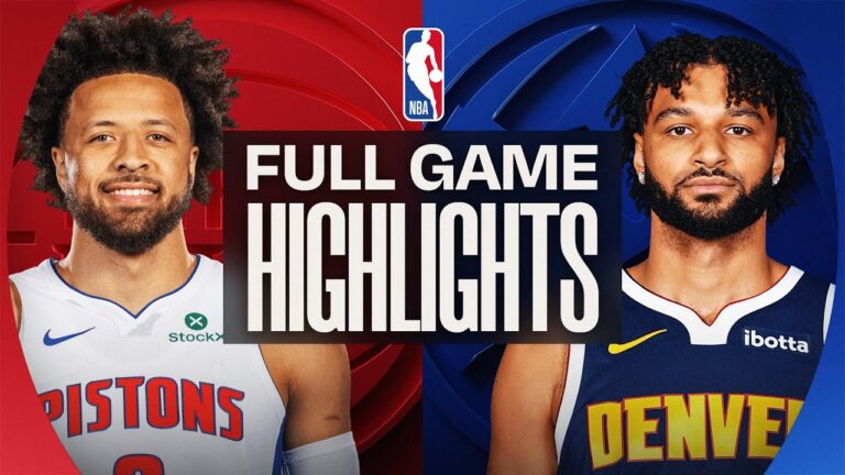 PISTONS at NUGGETS FULL GAME HIGHLIGHTS January 27, 2026