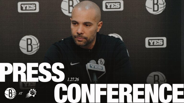 Jordi Fernández Postgame Press Conference vs Phoenix