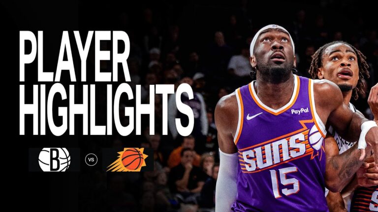 Mark Williams’ season-high 27 POINTS vs Brooklyn Nets Phoenix Suns 1-27-26