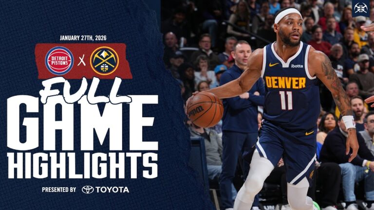 Denver Nuggets vs. Detroit Pistons Toyota Game Recap