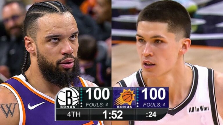 Final 4:20 WILD ENDING Nets vs Suns January 27, 2026