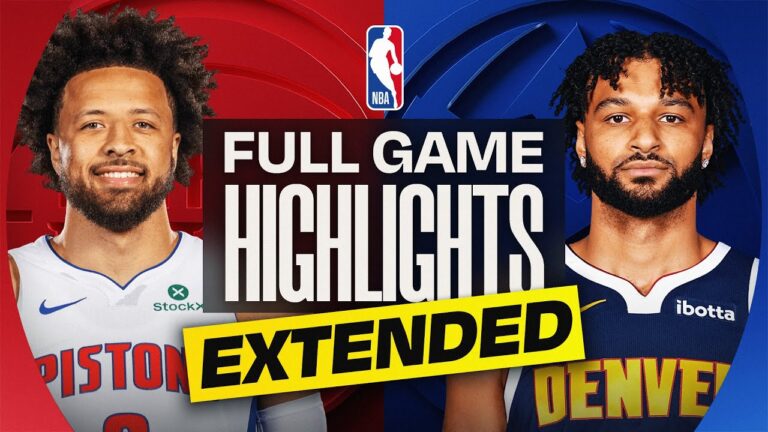 EXTENDED: PISTONS at NUGGETS FULL GAME HIGHLIGHTS January 27, 2026
