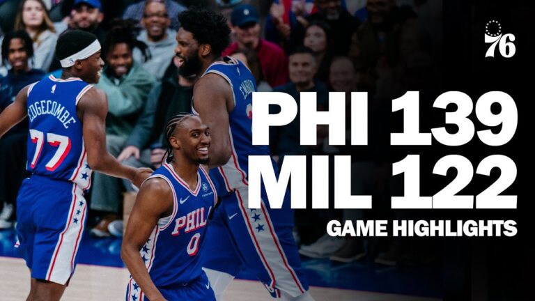 Game Highlights: Sixers Score Season-High 139 Points in Win