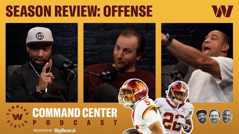 Season Review: OFFENSE Jayden Daniels Draft Guru on TEs Podcast Washington Commanders NFL