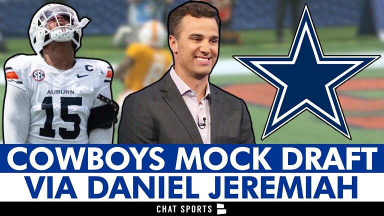 Cowboys Mock Draft REACTION To Daniel Jeremiahs SURPRISING Round 1 Picks For Dallas