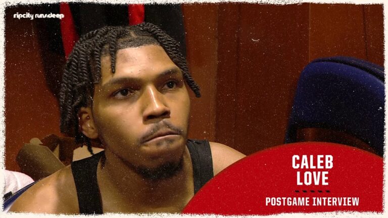 Caleb Love Postgame Media Availability at New Orleans Pelicans January 2nd, 2025