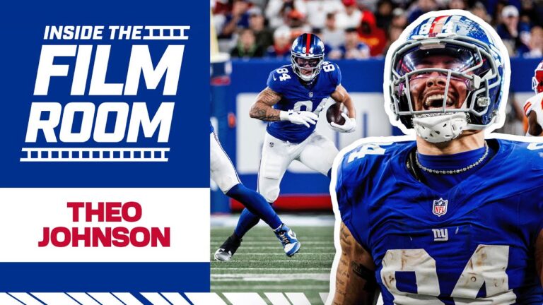 Film Room: Breaking down Theo Johnson&39s 2025 Game Tape New York Giants