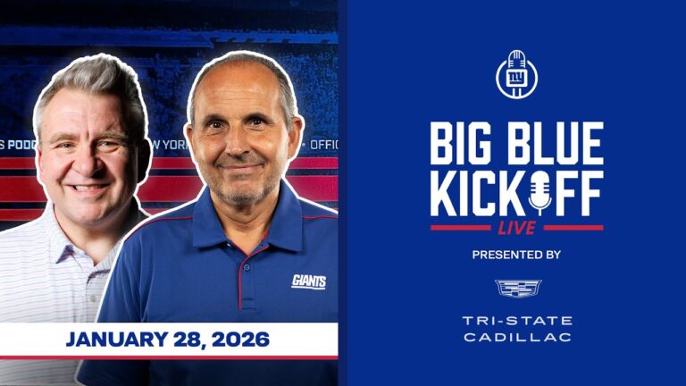 January 28, 2026 Big Blue Kickoff Live New York Giants