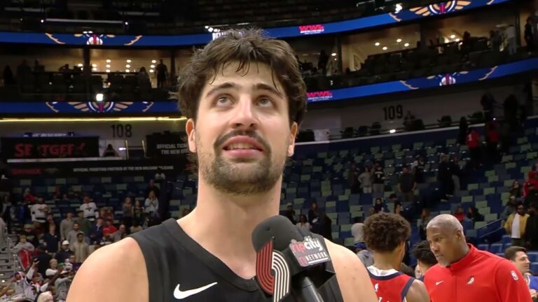Deni Avdija Postgame Interview Brightside Windows Baseline Report at NOP January 2nd, 2025