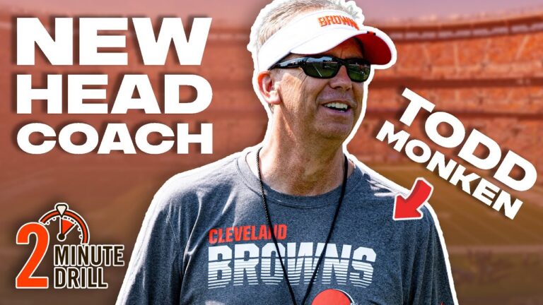 The Cleveland Browns have named Todd Monken the teams 19th full-time head coach: 2 Minute Drill