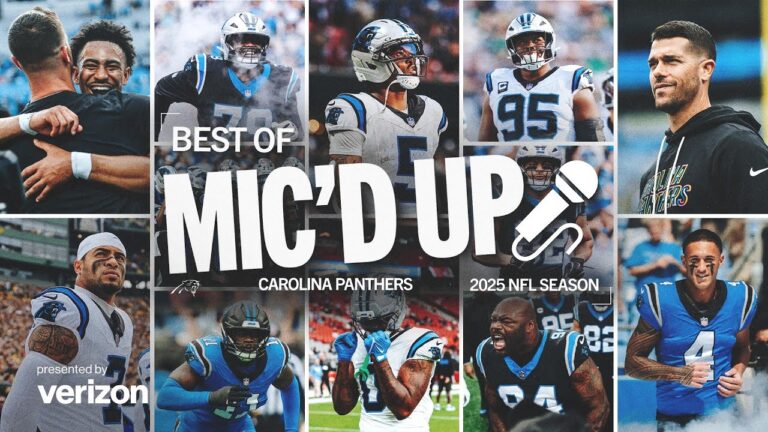 Best MIC’D UP moments from the 2025 season Carolina Panthers