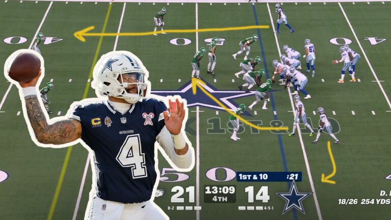 Dak Prescotts 10 Longest Completions of 2025 Highlights