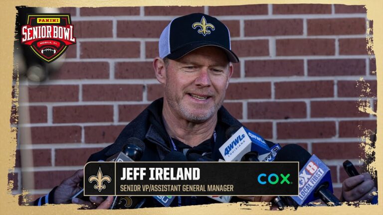 Jeff Ireland talks NFL Draft process, player evaluation 2026 Senior Bowl