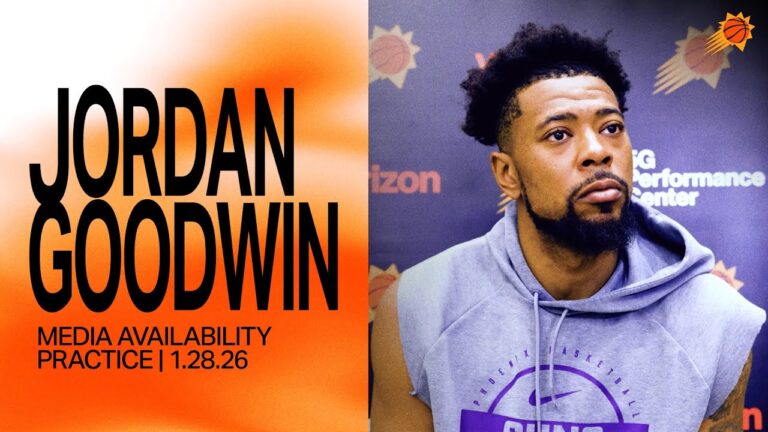 Jordan Goodwin Practice Media Availability Phoenix Suns 1-28-25