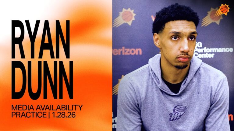 Ryan Dunn Practice Media Availability Phoenix Suns 1-28-25
