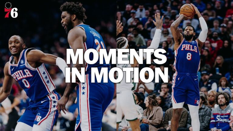 Moments in Motion: Sixers vs. Bucks 01.27.26