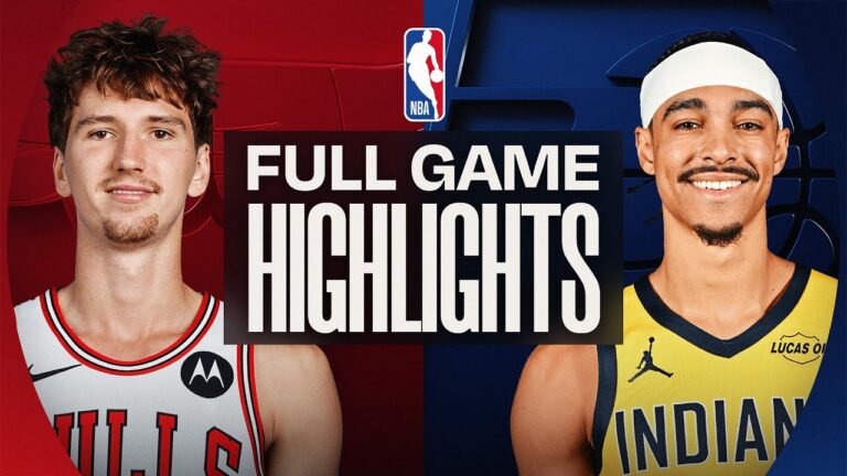BULLS at PACERS FULL GAME HIGHLIGHTS January 28, 2026