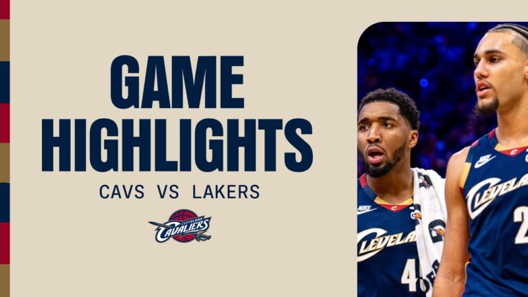 Cavs vs Lakers Game Highlights 01.28.2026