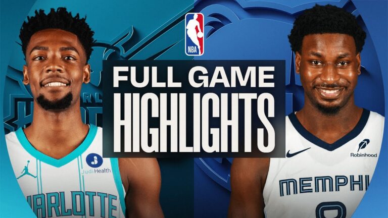 HORNETS at GRIZZLIES FULL GAME HIGHLIGHTS January 28, 2026