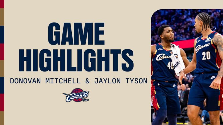 Cavs vs Lakers Donovan Mitchell & Jaylon Tyson Highlights 01.28.2026