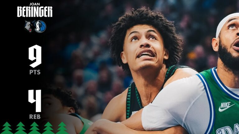 Joan Beringer DID IT ALL In Victory Over Dallas Mavericks 01.28.26