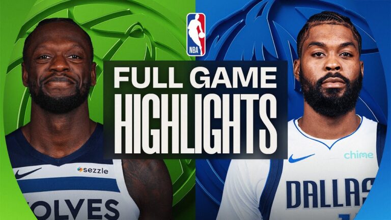 TIMBERWOLVES at MAVERICKS FULL GAME HIGHLIGHTS January 28, 2026