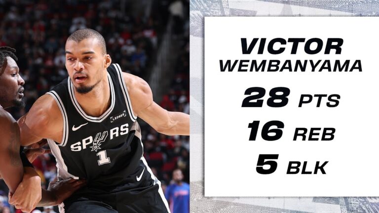 Victor Wembanyama PUTS ON INSANE SHOW in Houston!