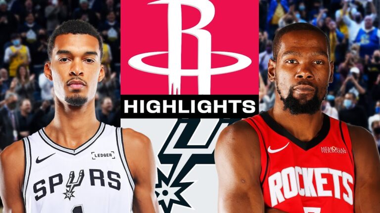 Spurs GO OFF in Fourth Quarter in Big Road Win at Houston