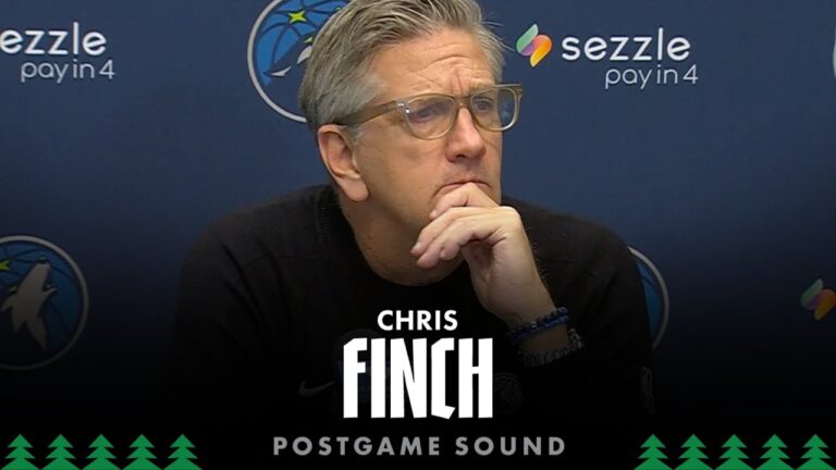 It’s Great Seeing Joan Make An Impact To Winning Ball. Chris Finch Postgame Sound 01.28.26