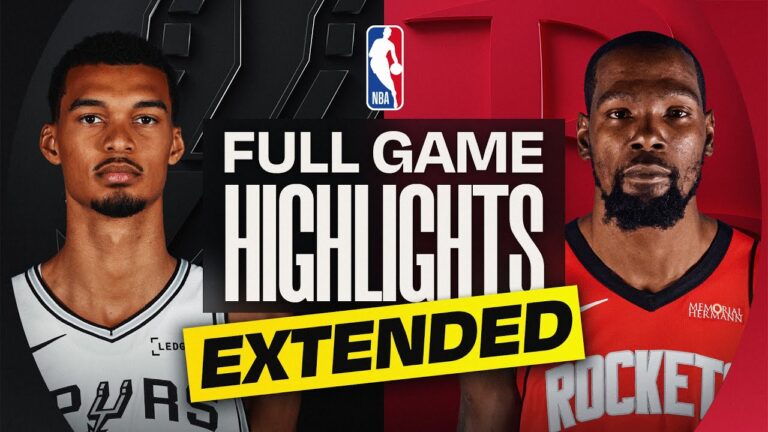 EXTENDED: SPURS at ROCKETS FULL GAME HIGHLIGHTS January 28, 2026