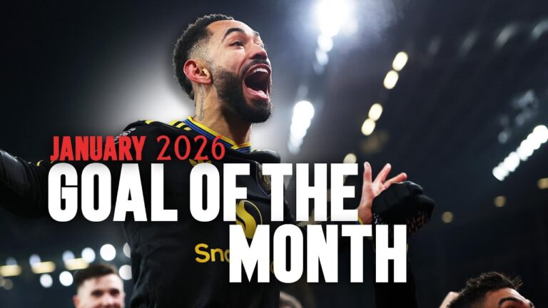 Man Utd’s January Goal Of The Month Contenders!