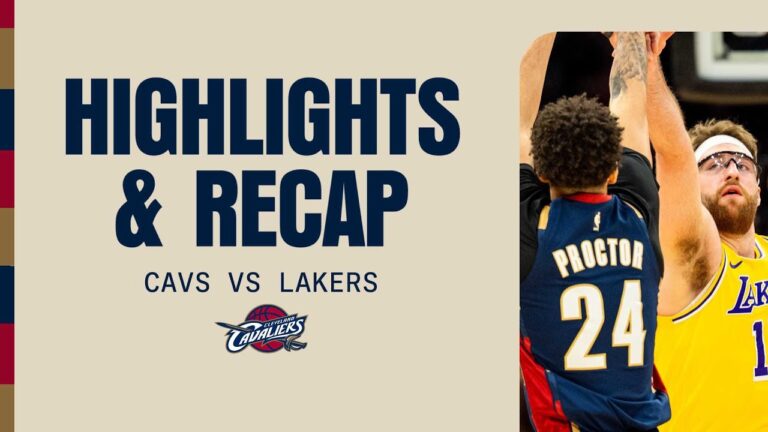 Cavs vs Lakers Game Highlights & Recap 01.28.2026