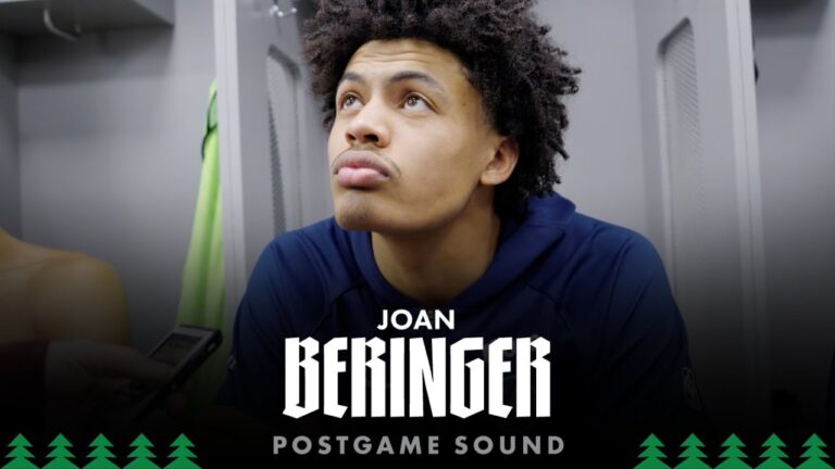 If I Just Want To Play Hard, The Game Opens Up. Joan Beringer Postgame Sound 01.28.26