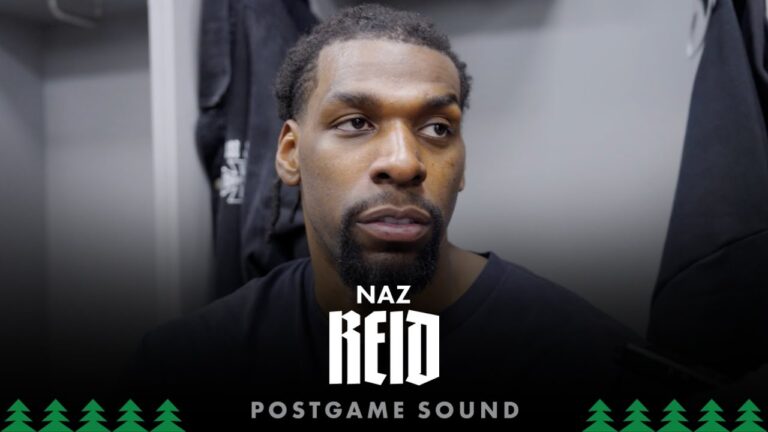 It Was Scrappy, But We Got The Job Done. Naz Reid Postgame Sound 01.28.26