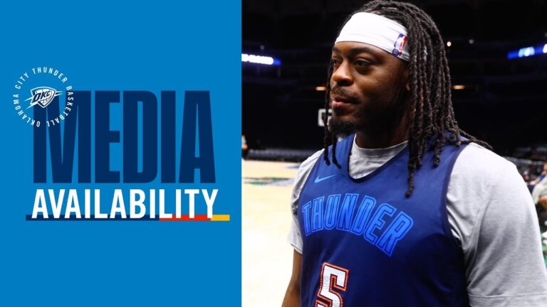 Shootaround Media One on One with Lu Dort January 29, 2026 OKC Thunder