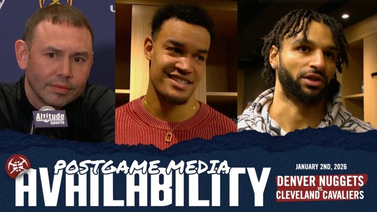 ALL Denver Nuggets Postgame Media vs. CLE