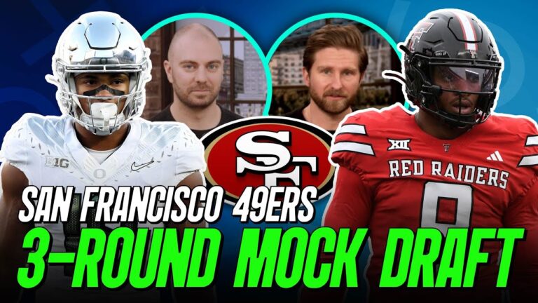 San Francisco 49ers 3 Round Mock Draft PFF