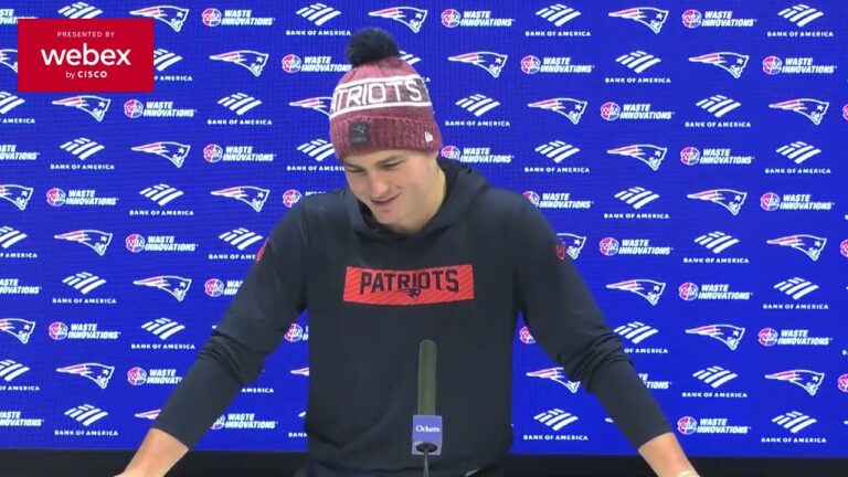 Drake Maye on Playing in the Super Bowl: I’m Trying to Win. Patriots Press Conference